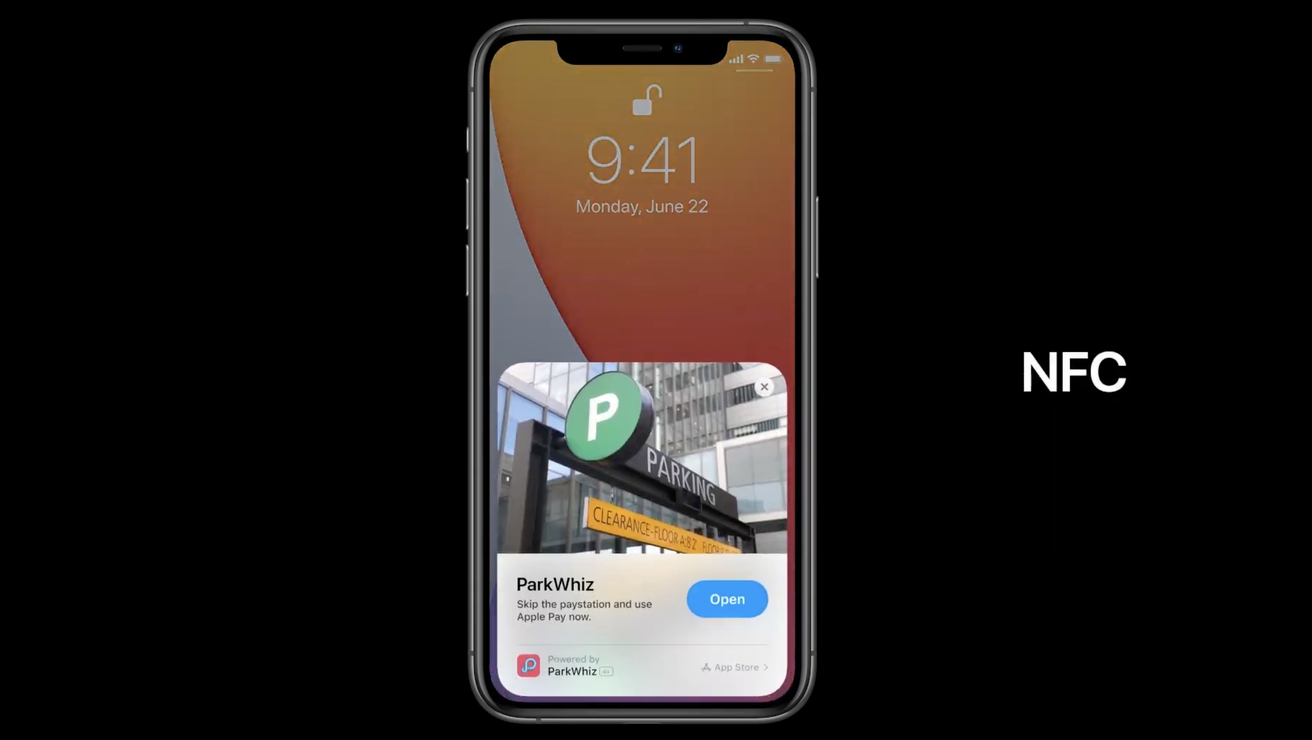  clips de la aplicación 