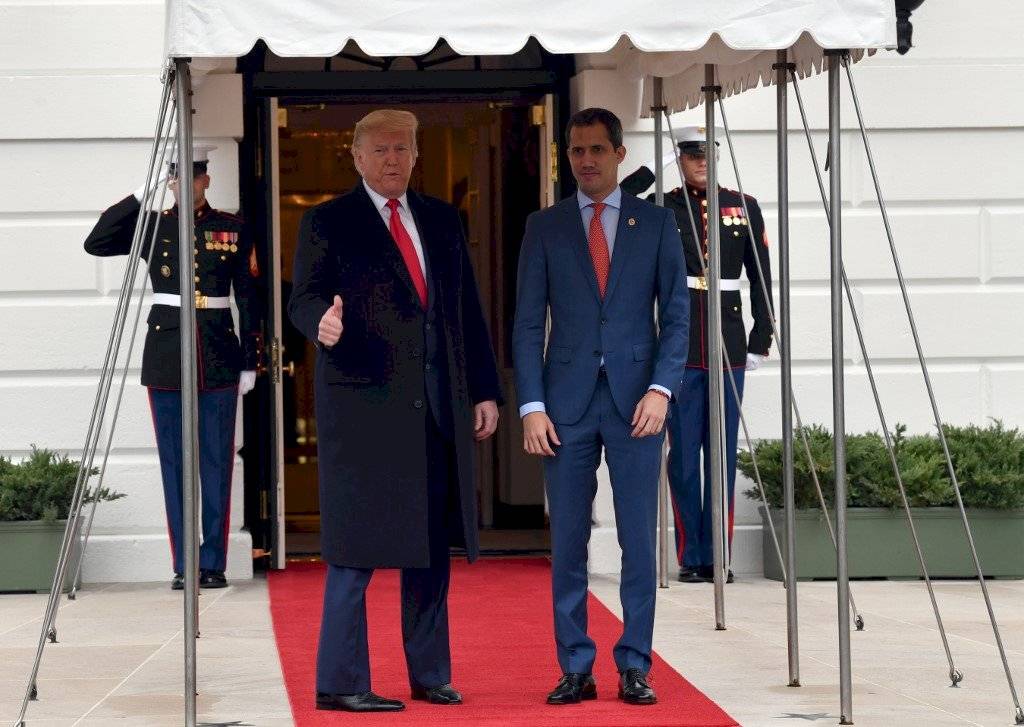 Donald Trump y Juan Guaid