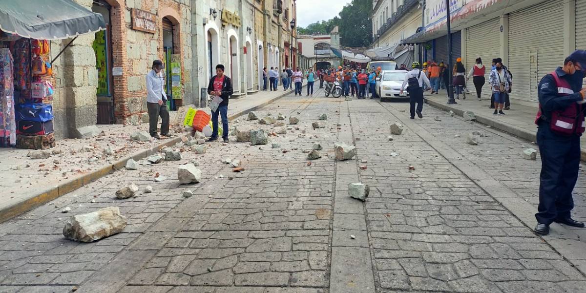 Sismo: estos son los daños que se reportan hasta ahora en México