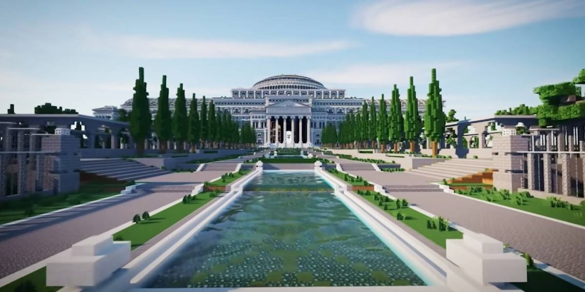 Minecraft: construyen una gigantesca biblioteca con trabajos periodísticos censurados