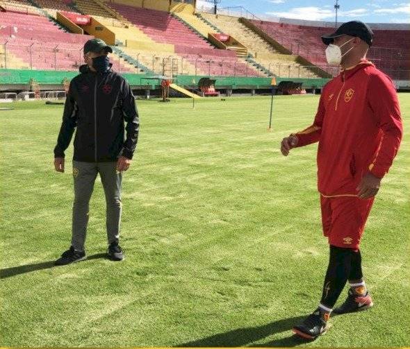 Entrenamientos en SD Aucas