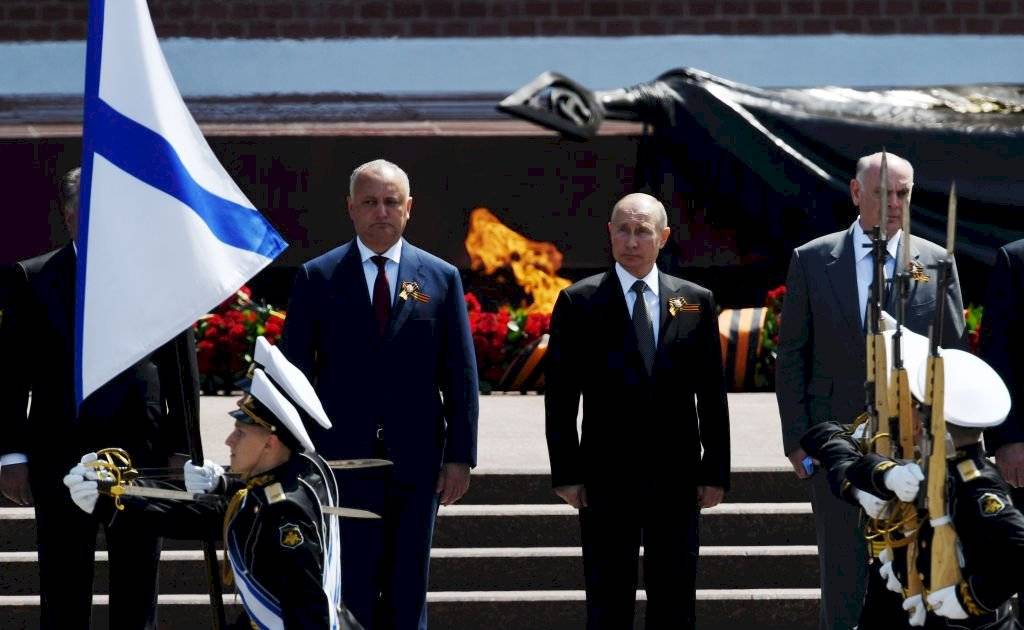 Putin en desfile