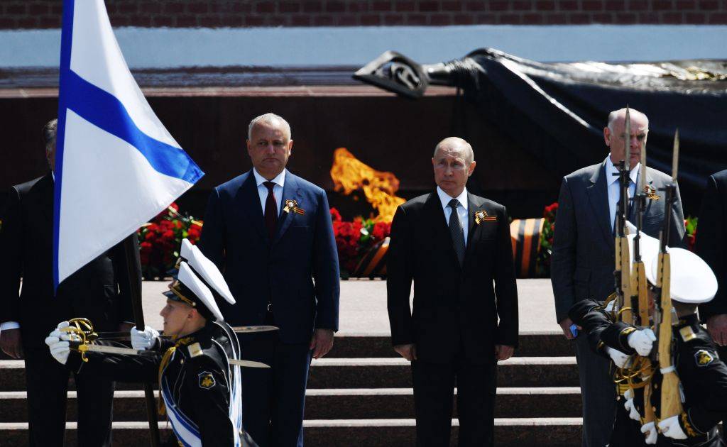 Putin en desfile