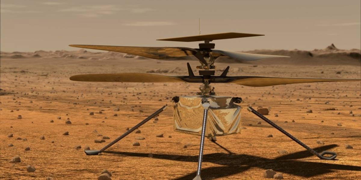 NASA explica cómo colocará un helicóptero en Marte