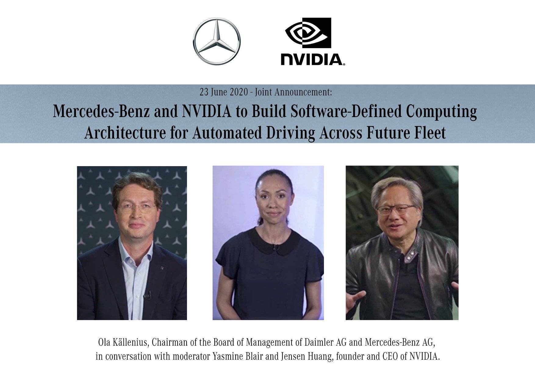 Mercedes-Benz y Nvidia se unen de cara a la conducción autónoma ...