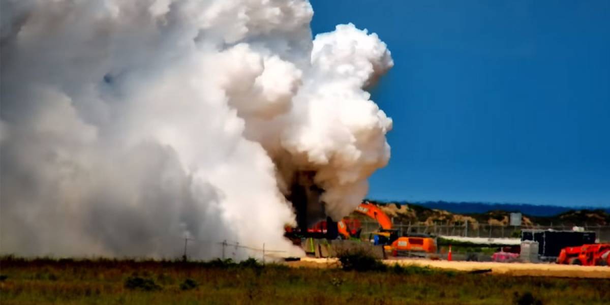 SpaceX: otra prueba con un cohete termina en explosión