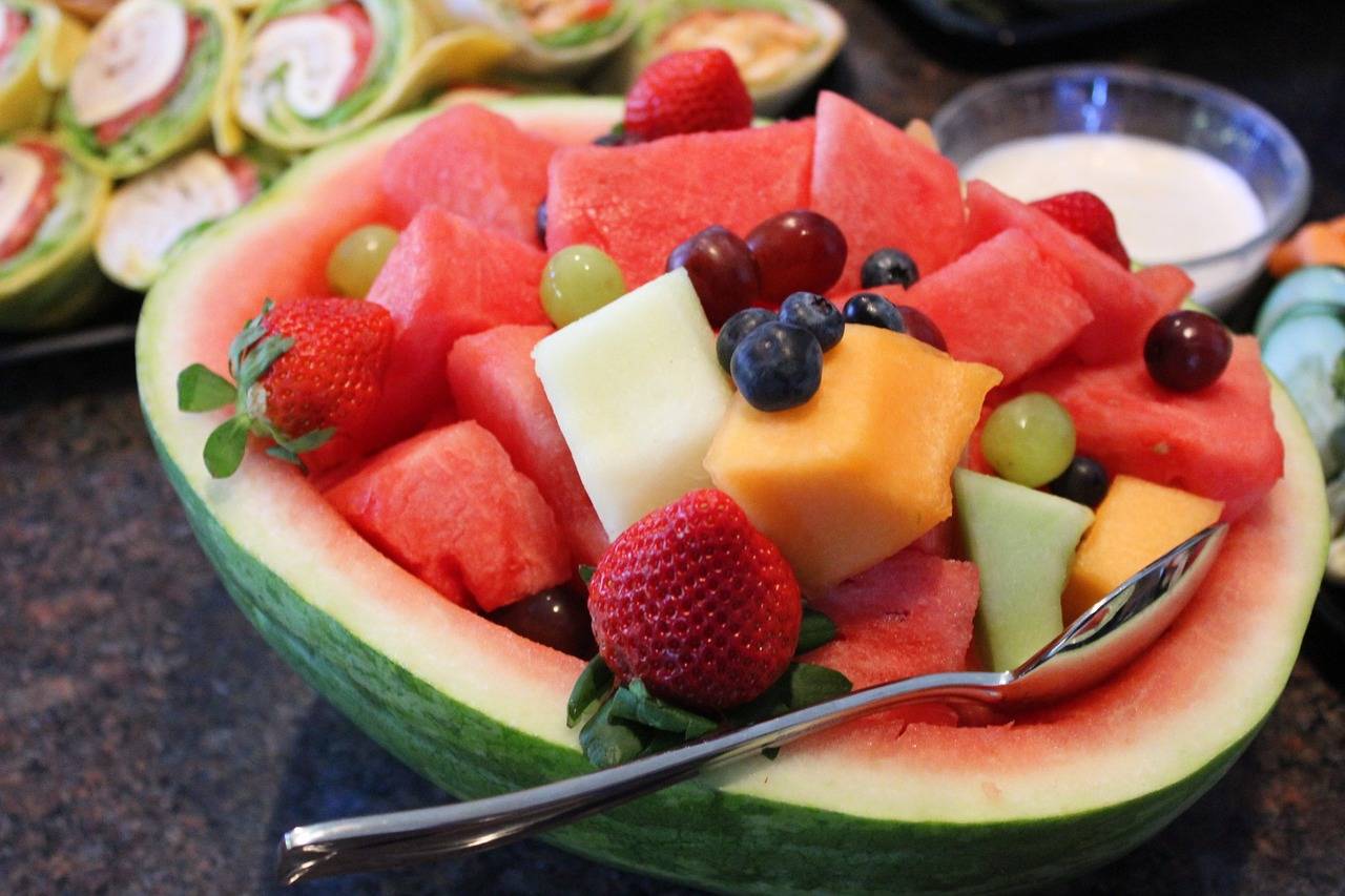 frutas servidas