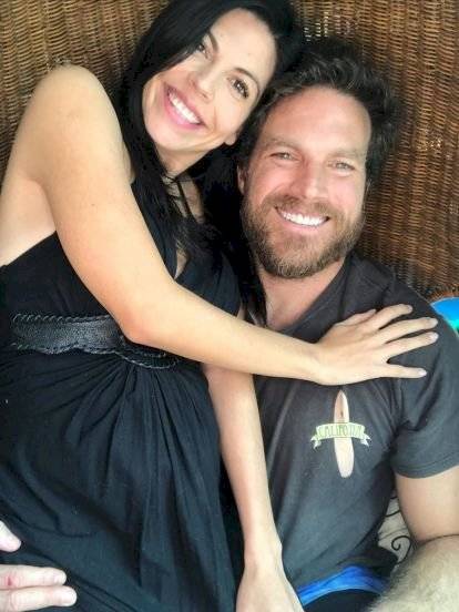 África y su pareja, el actor venezolano León Peraza