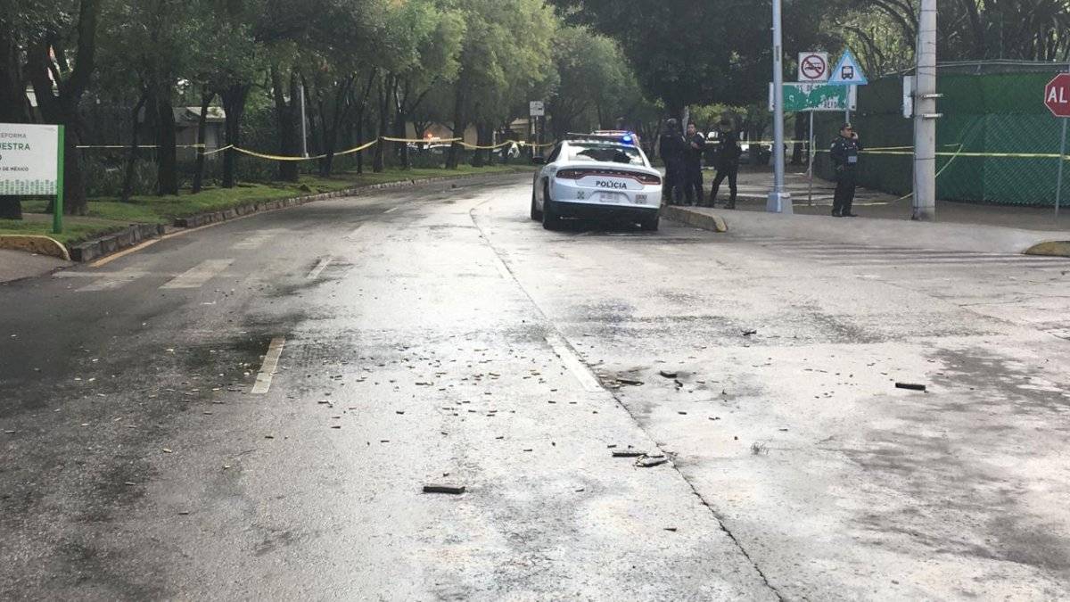 Atentado al Secretario de Seguridad Ciudadana de México
