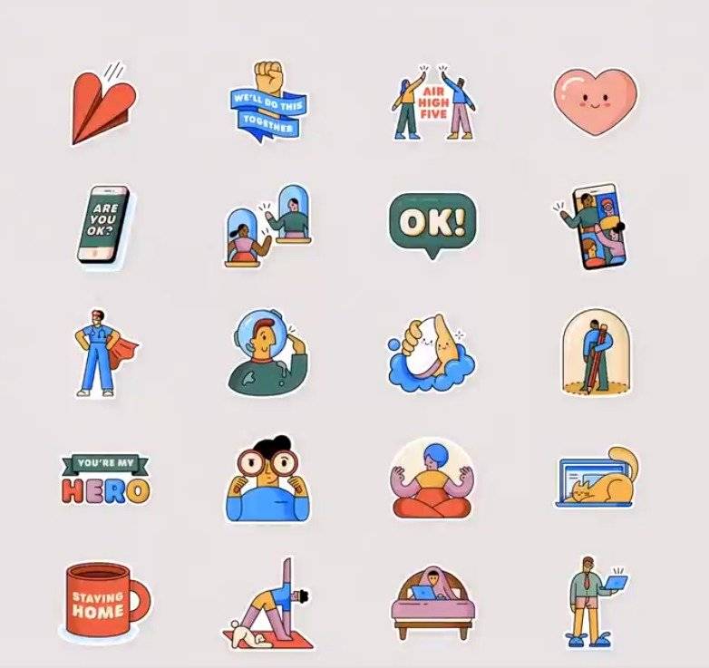 WhatsApp stickers