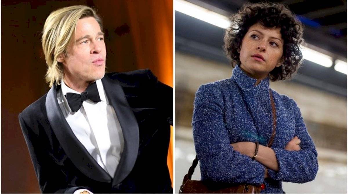 Los medios aseguran que hay un romance ente Brad Pitt y Alia Shawkat