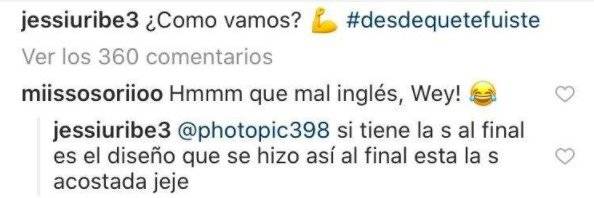 Captura de pantalla Instagram