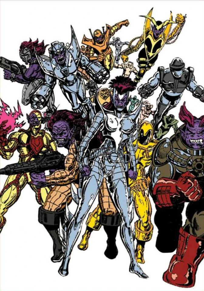 Marvel aliens Marvel aliens