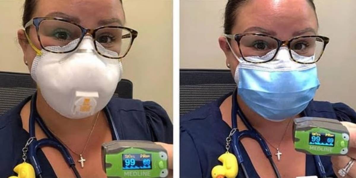 Pediatra estadounidense demuestra con experimento que las mascarillas no dificultan la respiración