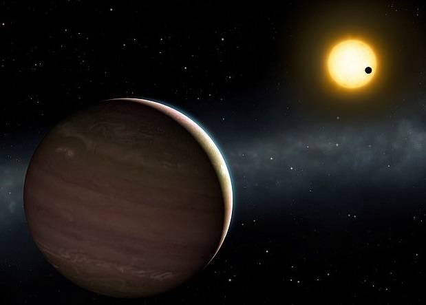   Representación de los exoplanetas 