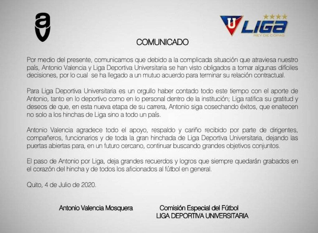Comunicado