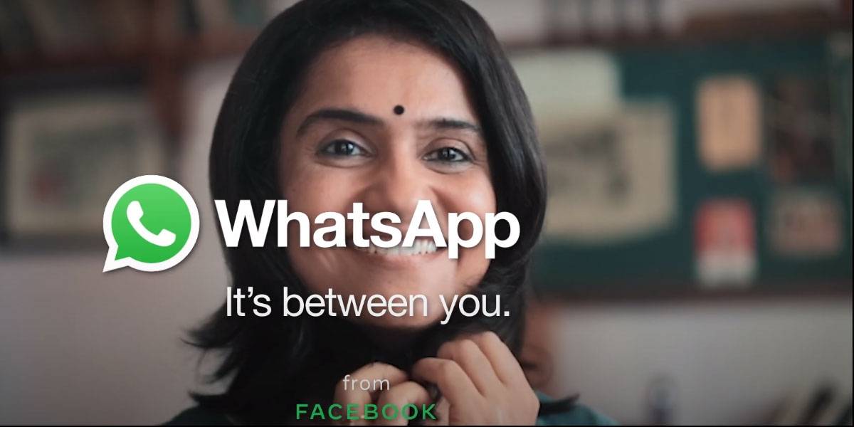 WhatsApp une fuerzas con Bollywood para lanzar campaña It's Between You