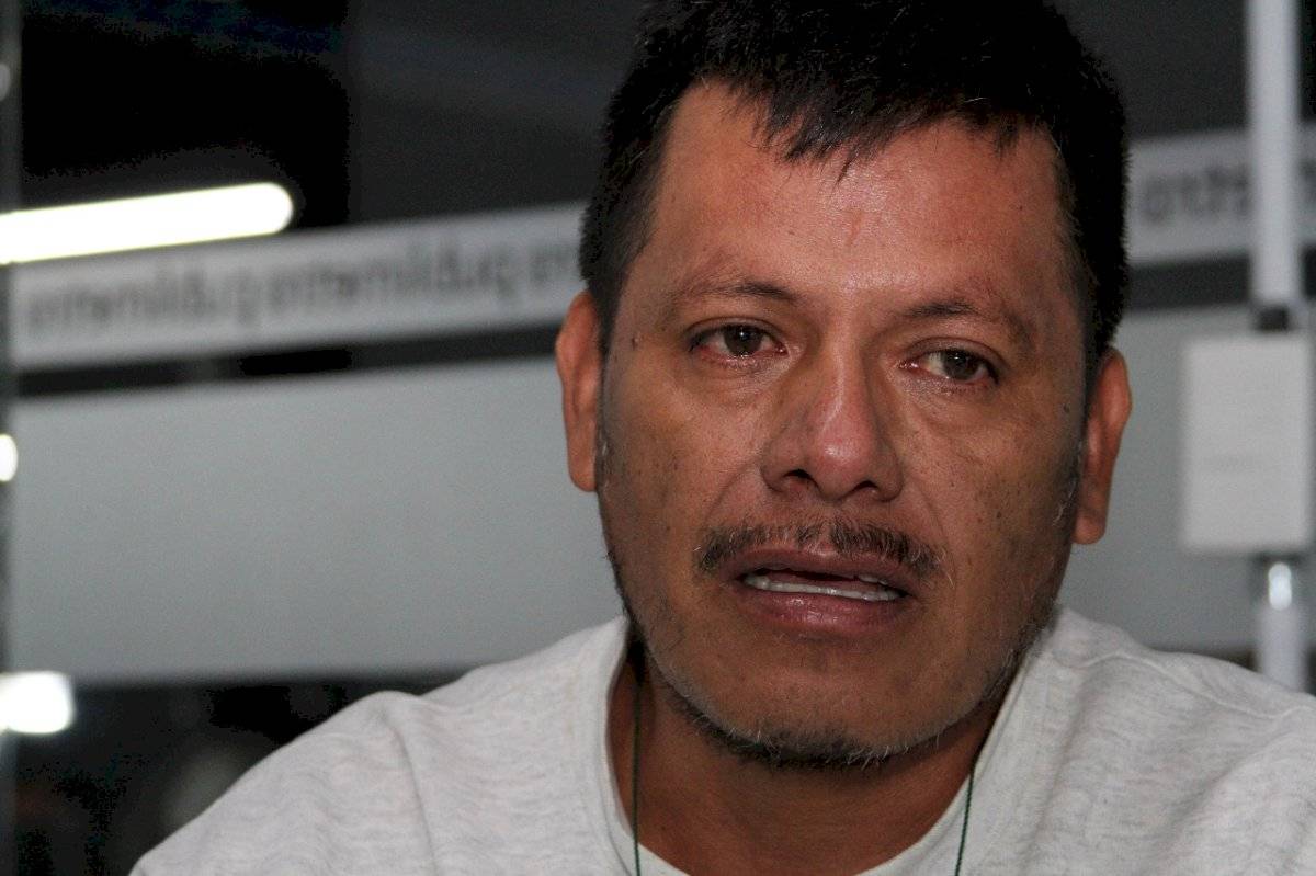 El padre de Christian Alfonso Rodríguez Telumbre visitó Publimetro en 2015.
