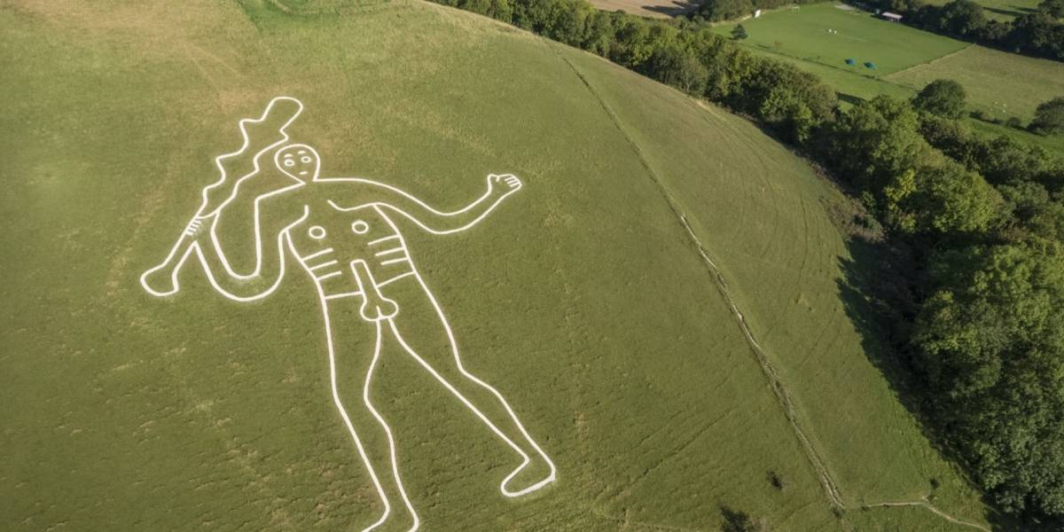 Pruebas en el suelo revelarían que el Gigante de Cerne Abbas no es de la prehistoria