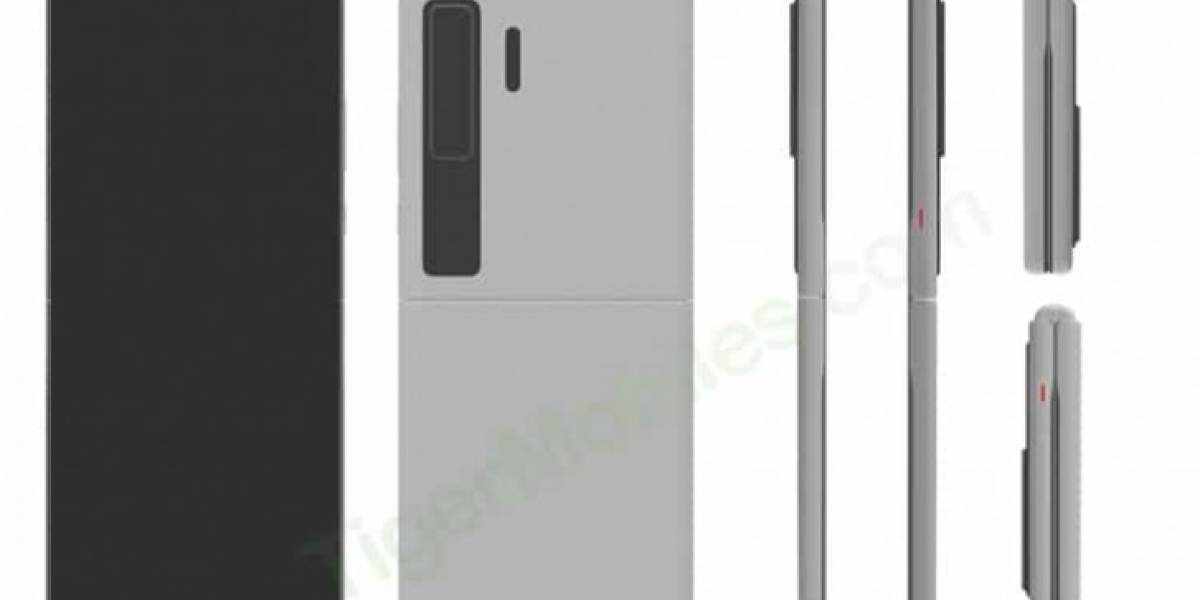 Huawei no frena: se filtra patente de smartphone con pantalla plegable tipo almeja