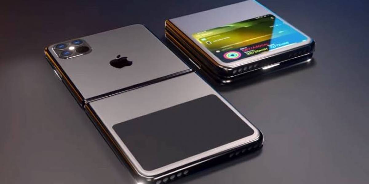 Apple patentó un smartphone plegable asimétrico y es raro