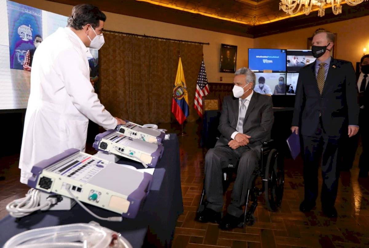 Hospitales del Ministerio de Salud Pública recibieron ventiladores donados por Estados Unidos