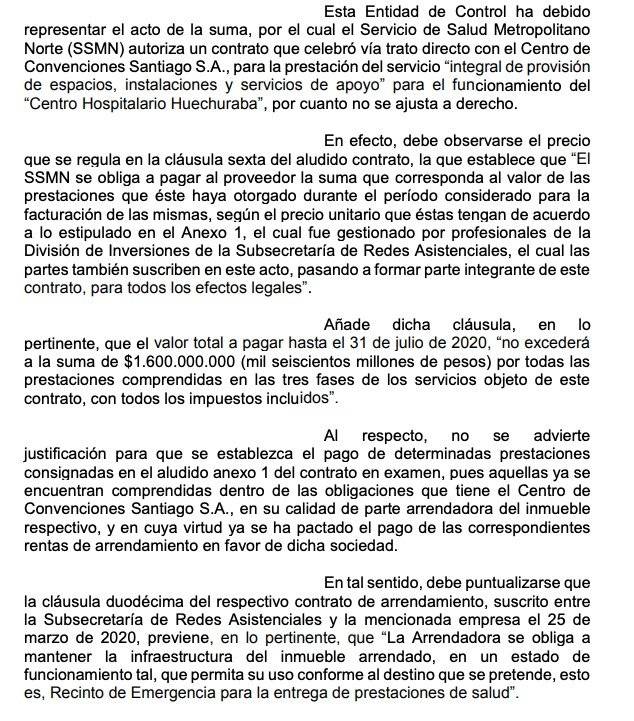 Dictamen Contraloría