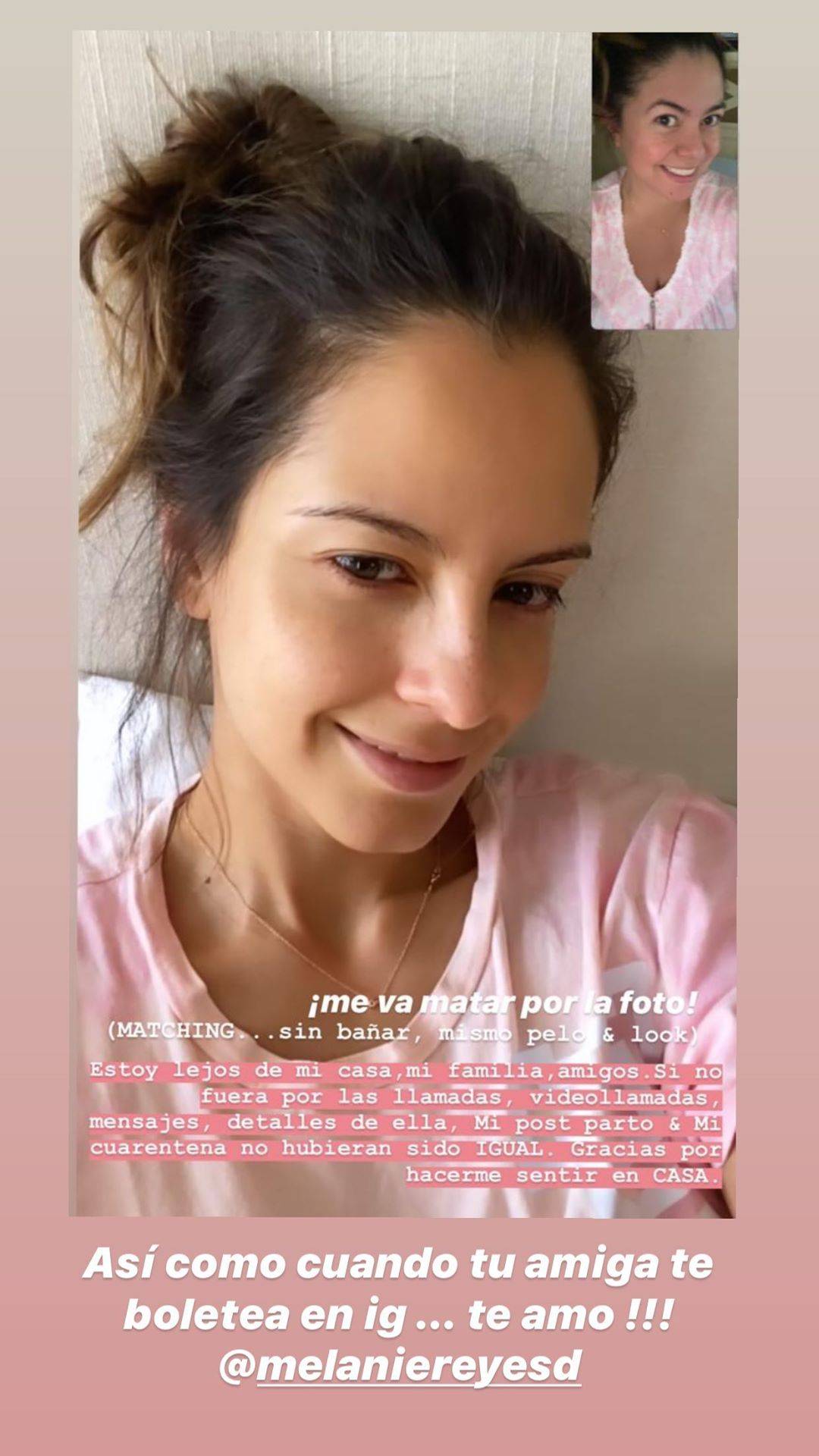 Captura de pantalla Instagram