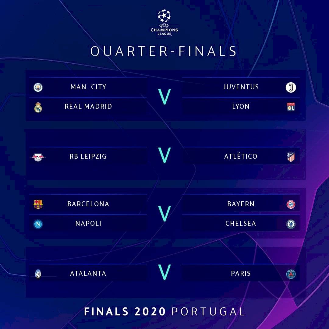 sorteo champions league