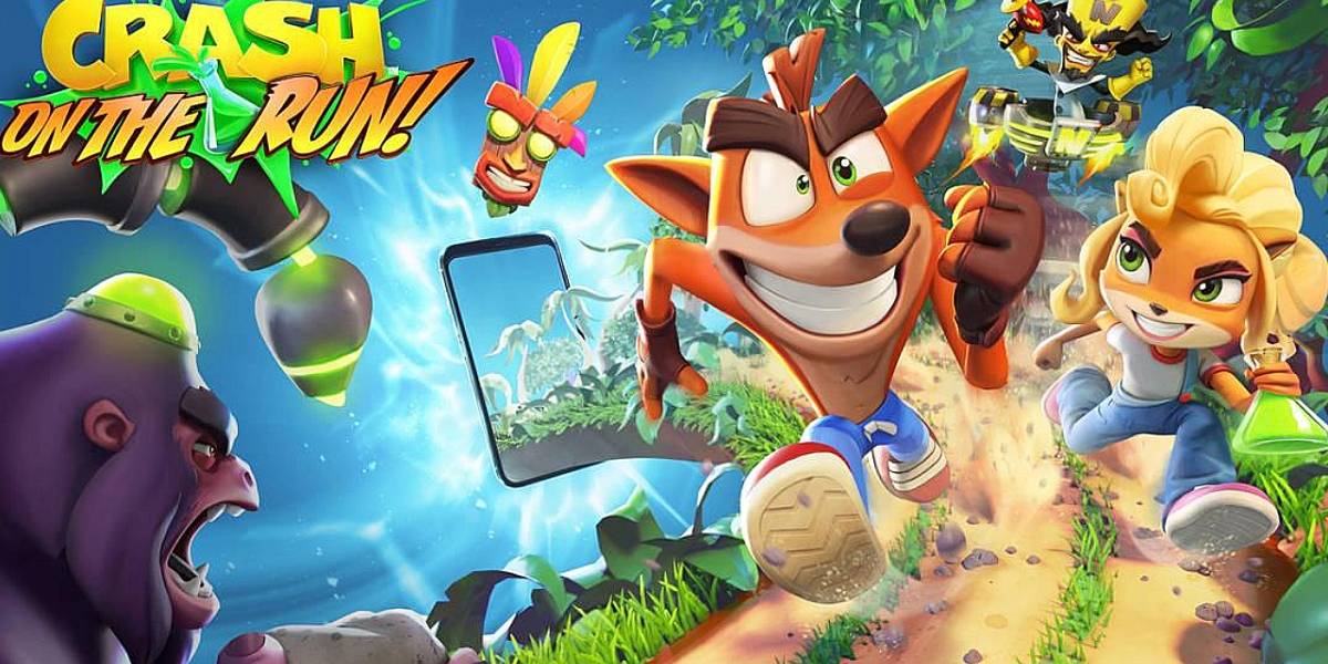 Crash Bandicoot On The run! estrena nuevo trailer y se ve increíble