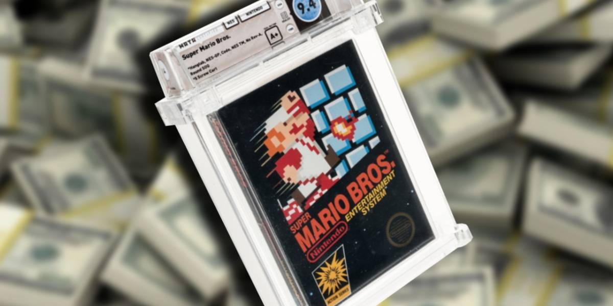 Nintendo: copia sellada de Super Mario Bros es vendida a precio récord