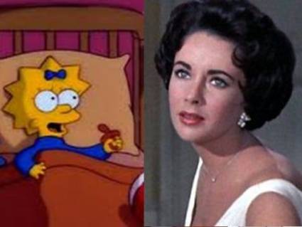 Los Simpson Elizabeth Taylor Los Simpson Elizabeth Taylor