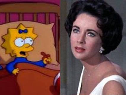 Los Simpson Elizabeth Taylor