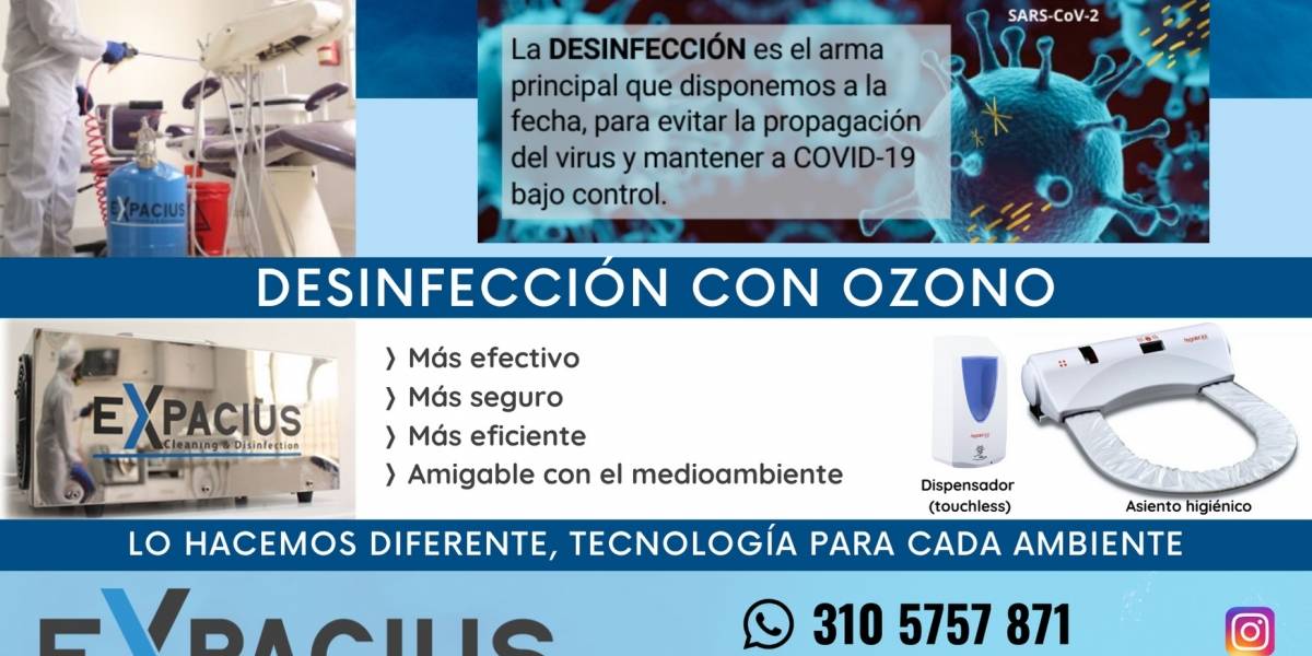 Expacius: Soluciones de higiente y desinfección