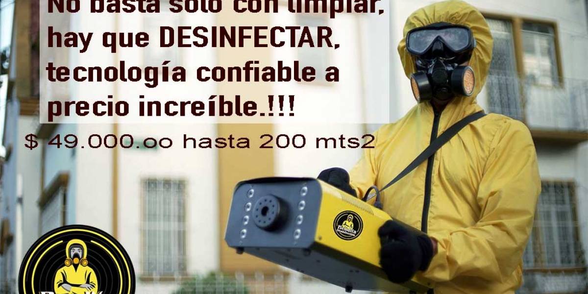 Bendita Desinfección: tecnología confiable para ti