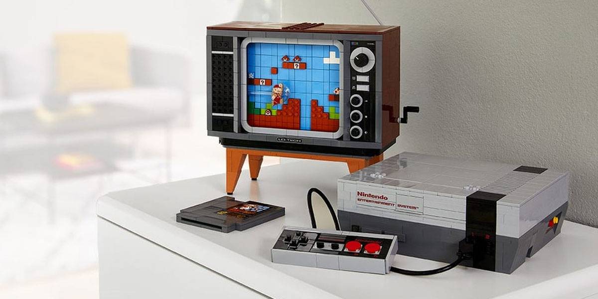  LEGO lanzará genial conjunto de NES con Super Mario Bros. y hasta una TV vieja 