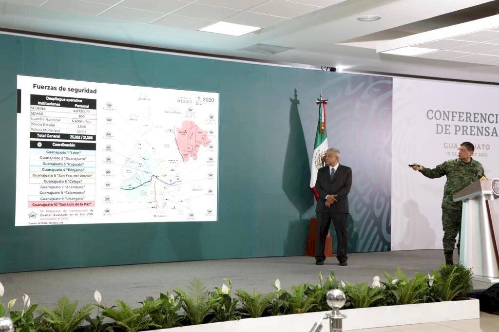 Andrés Manuel López Obrador de gira por Guanajuato