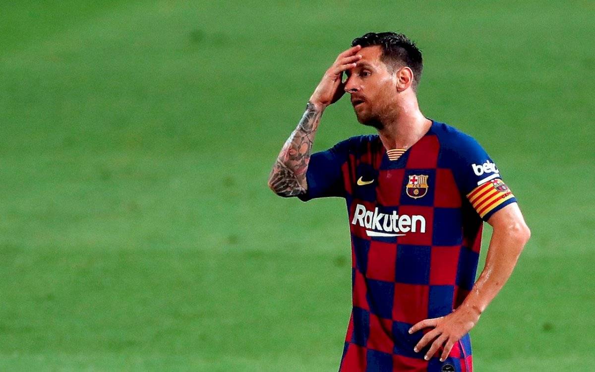 Messi protagonizó el lanzamiento de la nueva camiseta del Barcelona