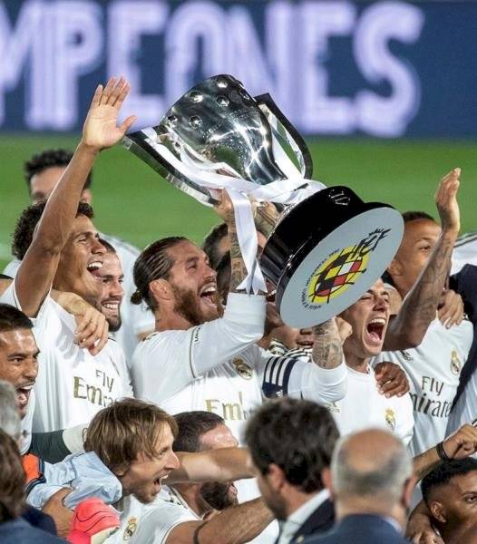 Primer título a puerta cerrada del Real Madrid