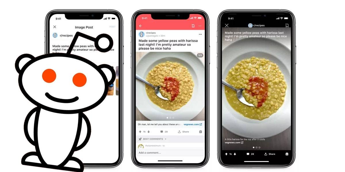 Reddit por fin te permite compartir múltiples imágenes en galería