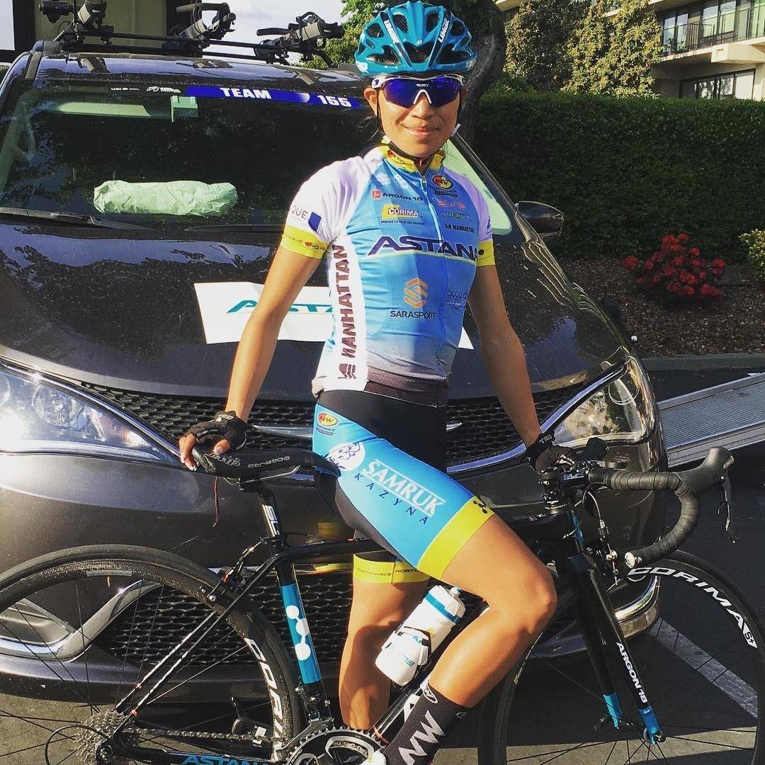 Liliana Moreno, ciclista