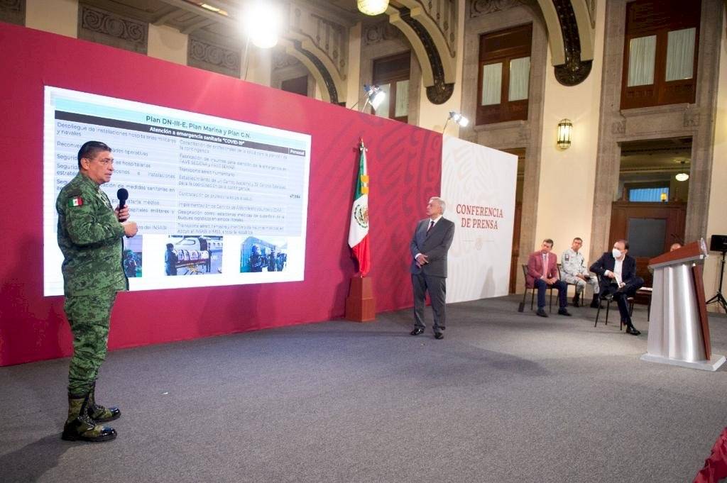 El secretario de la Defensa Nacional Luis Cresencio Sandoval