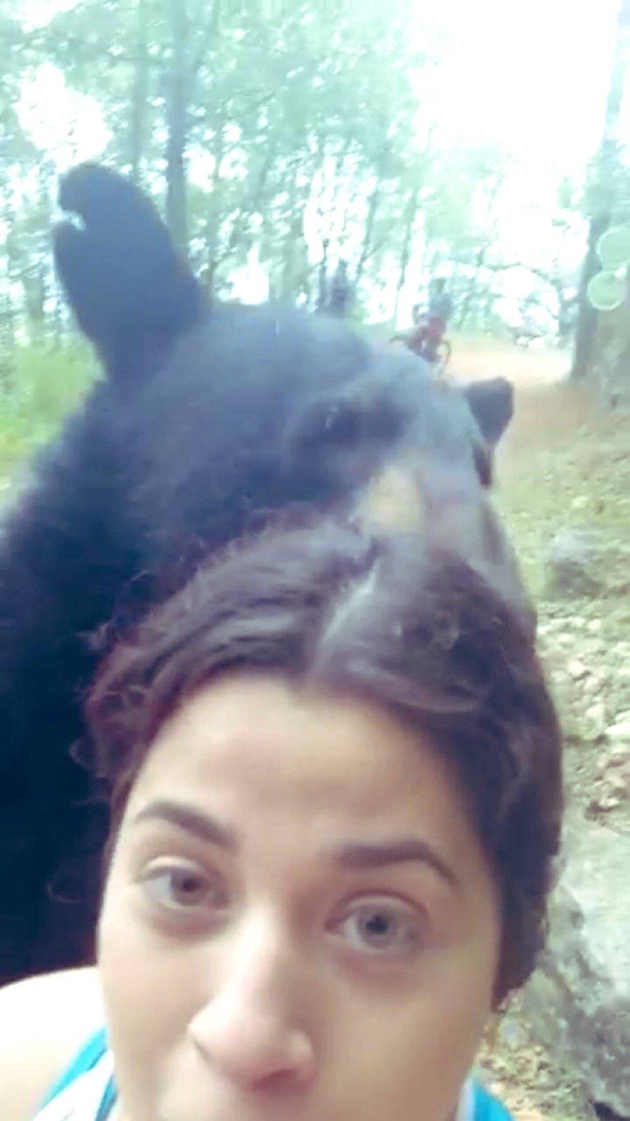 Selfie con Oso