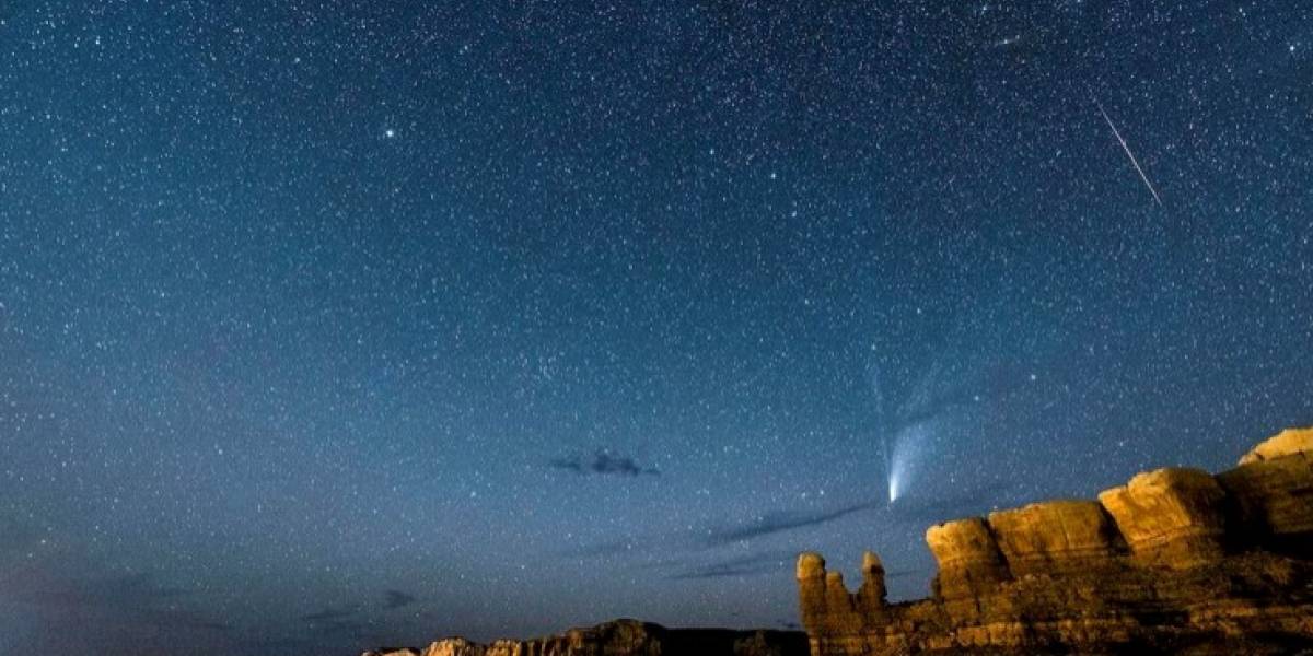 Astronomía: Lluvia de meteoros se unió al cometa Neowise