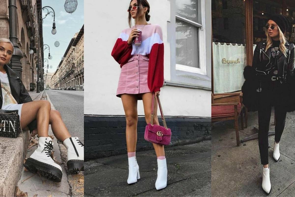 Mira estos 5 outfits con botines blancos para deslumbrar en verano