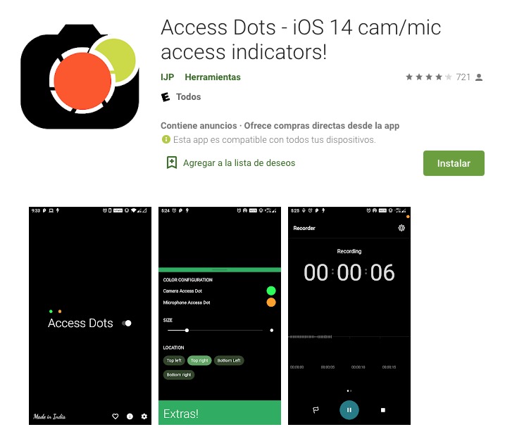 Aplicación de Android Aplicación de Android