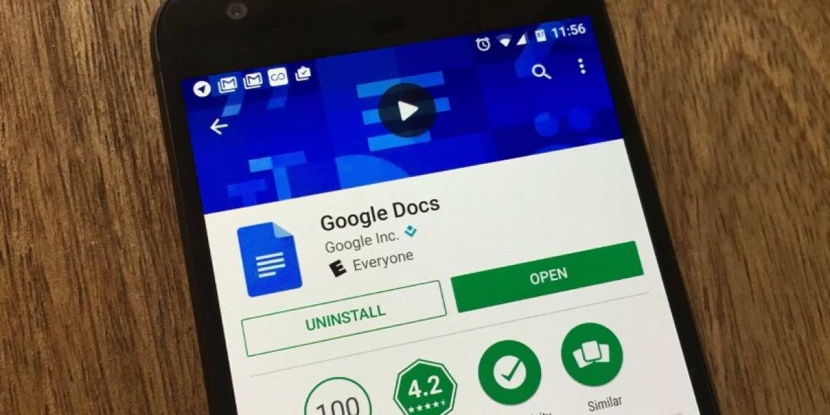 Android: Así puedes ver en modo oscuro Google Docs, Sheets y Slides