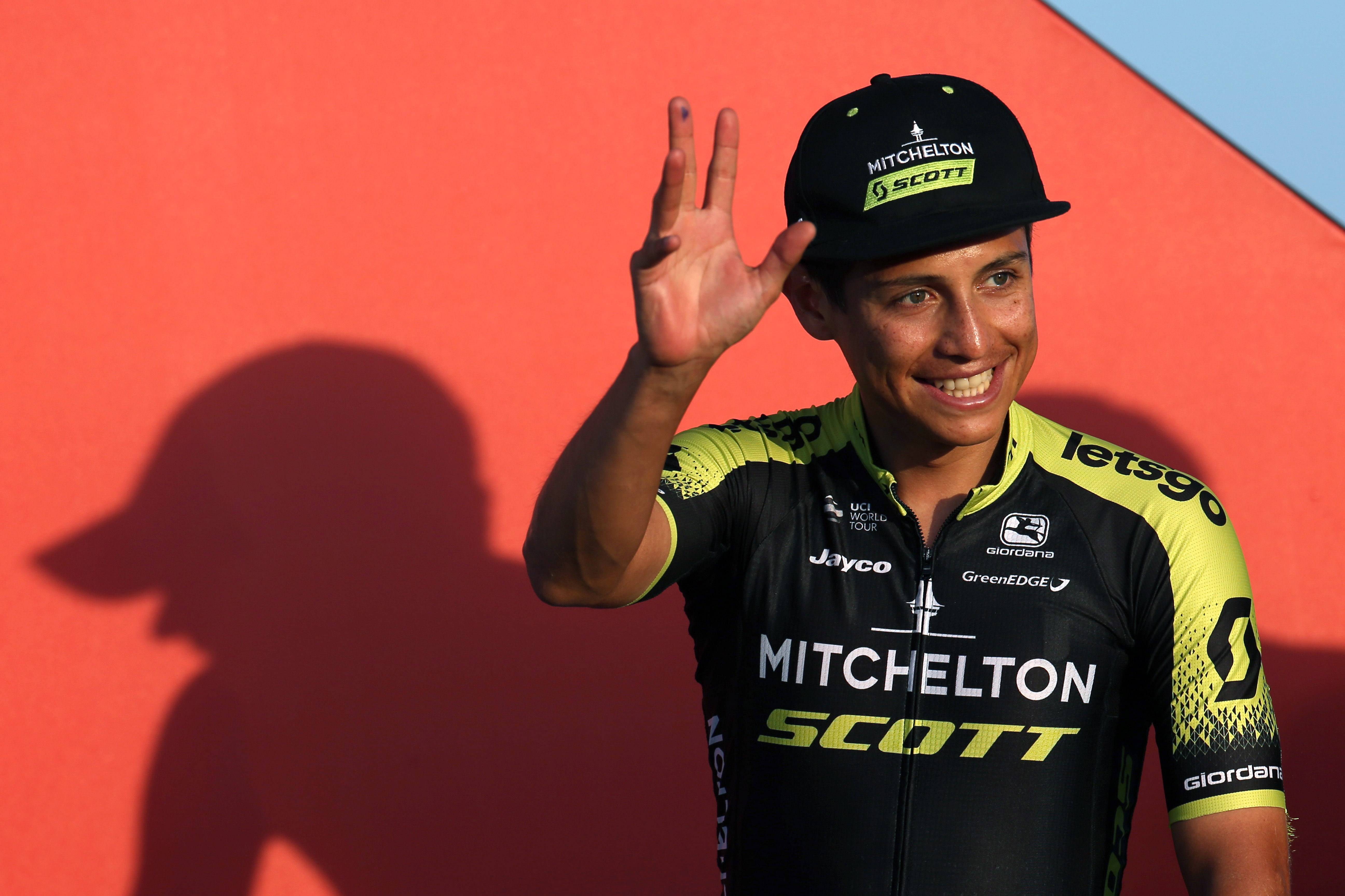 Colombianos en la Vuelta a Burgos 2020 Esteban Chaves Colombianos en la Vuelta a Burgos 2020 Esteban Chaves