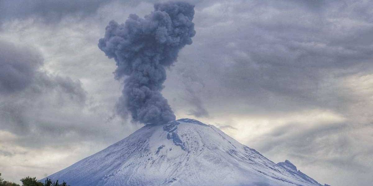 Amarillo fase 2 en Twitter no es por el Coronavirus, es por alerta de explosión del Popocatéplet en México
