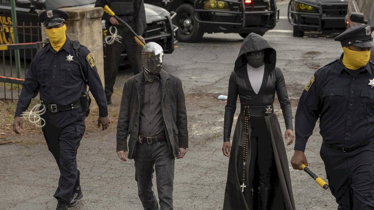 Cena da série "Watchmen", que lidera em número de indicações no Emmy 2020